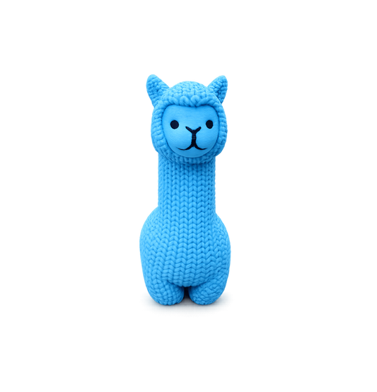 Llama estilo tejido de punto